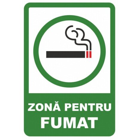 Zona pentru fumat